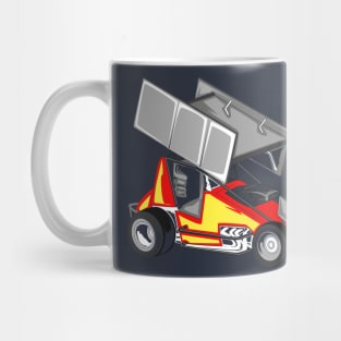 Sprint Car Racing Mug